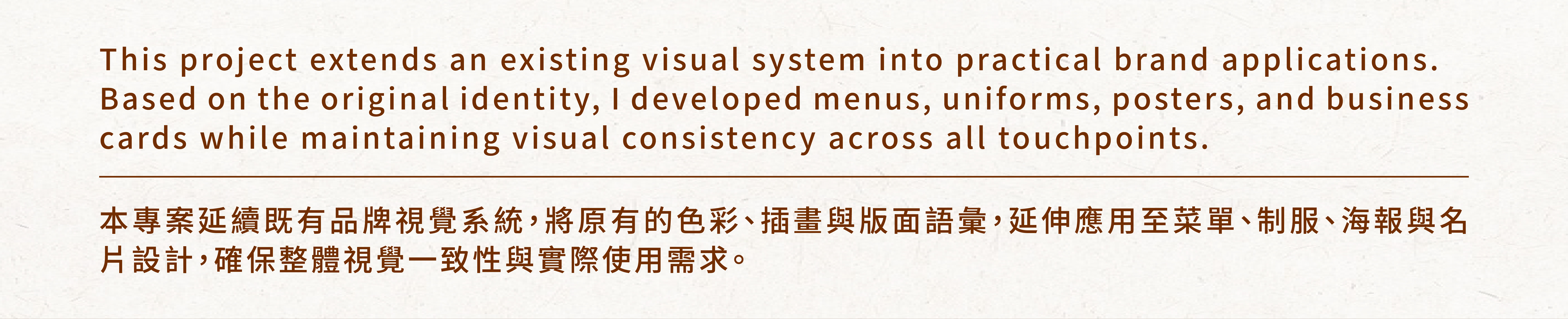 Brand Visual System Extension|品牌視覺系統延伸應用